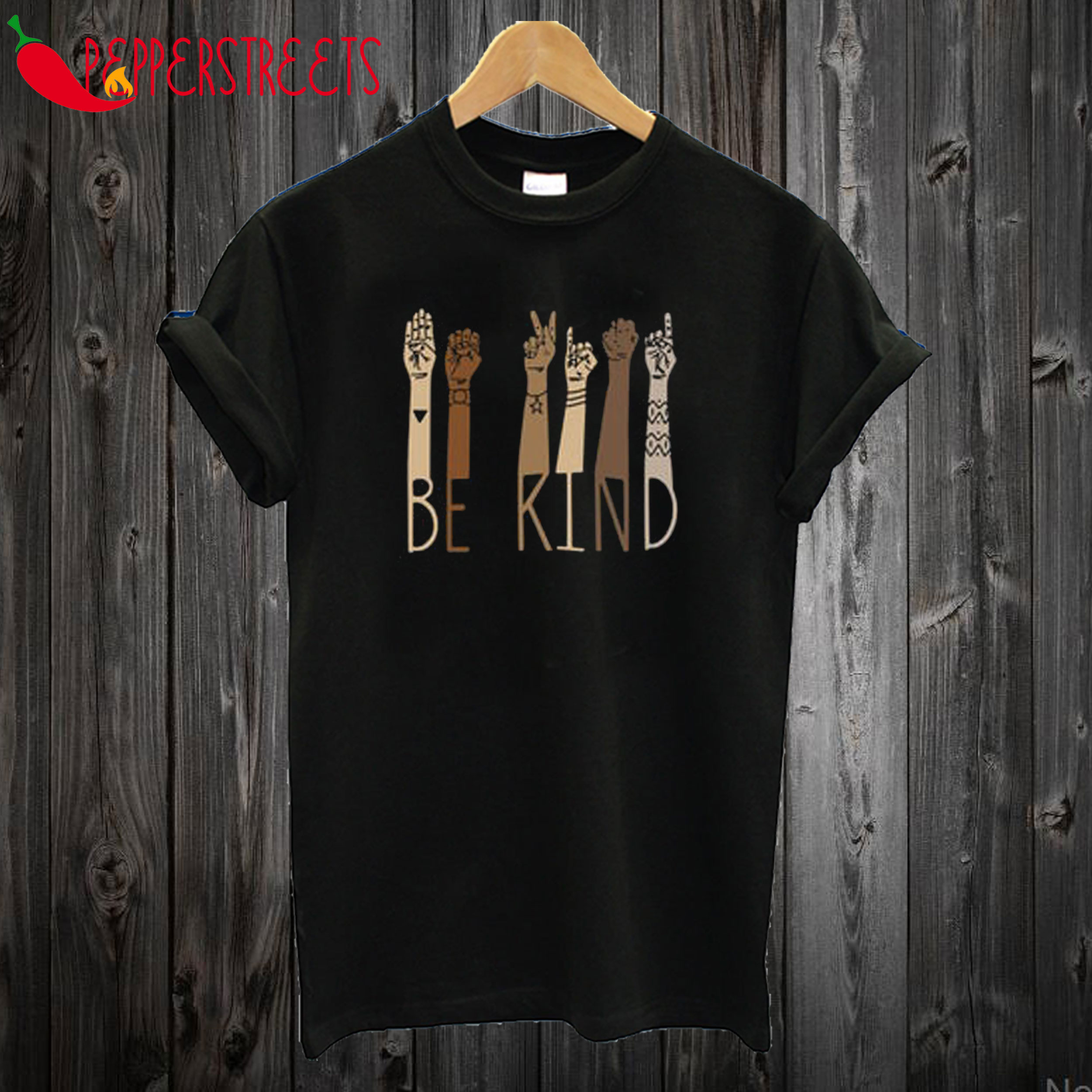 Be Kind Sign Language T Shirt