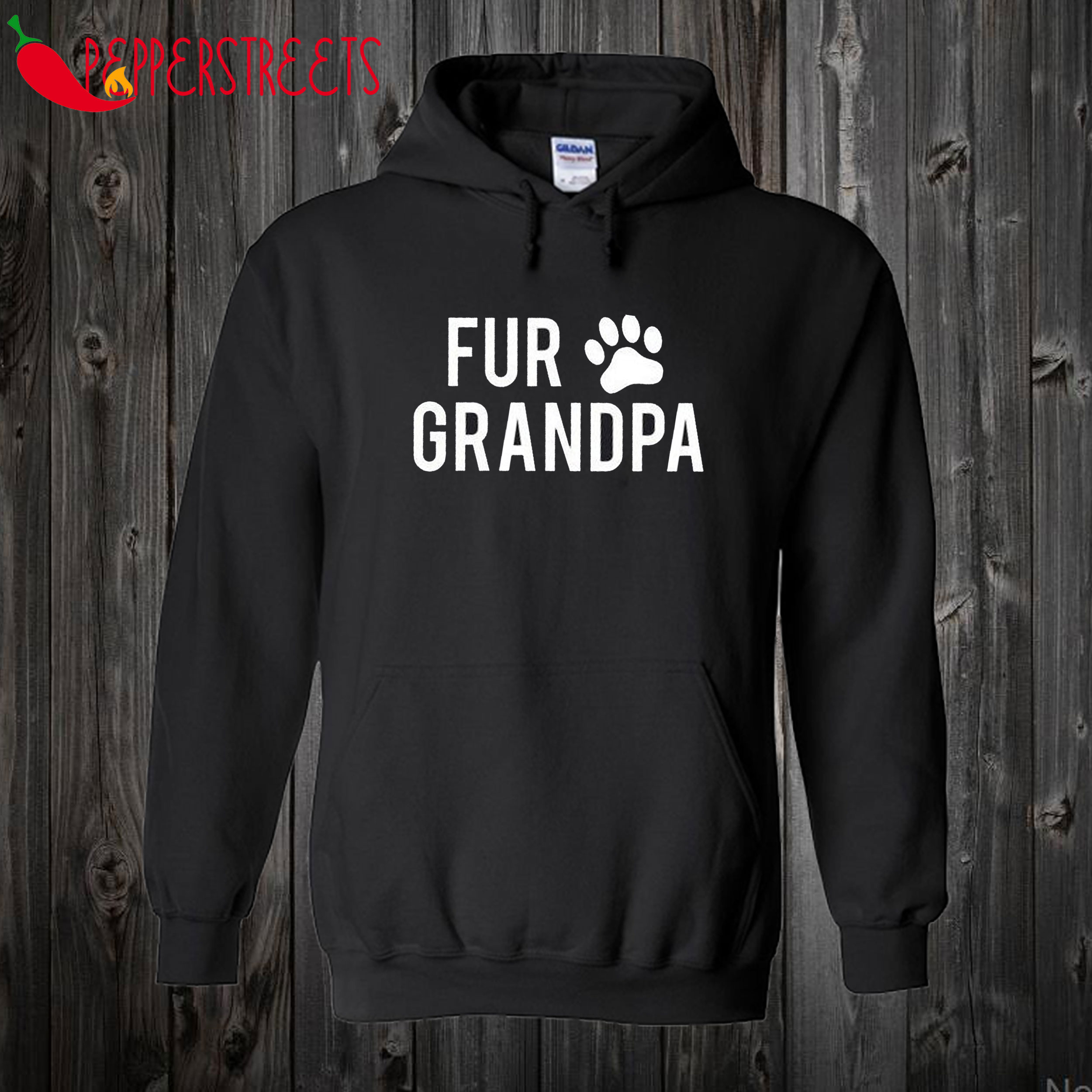 Fur Grandpa Hoodie