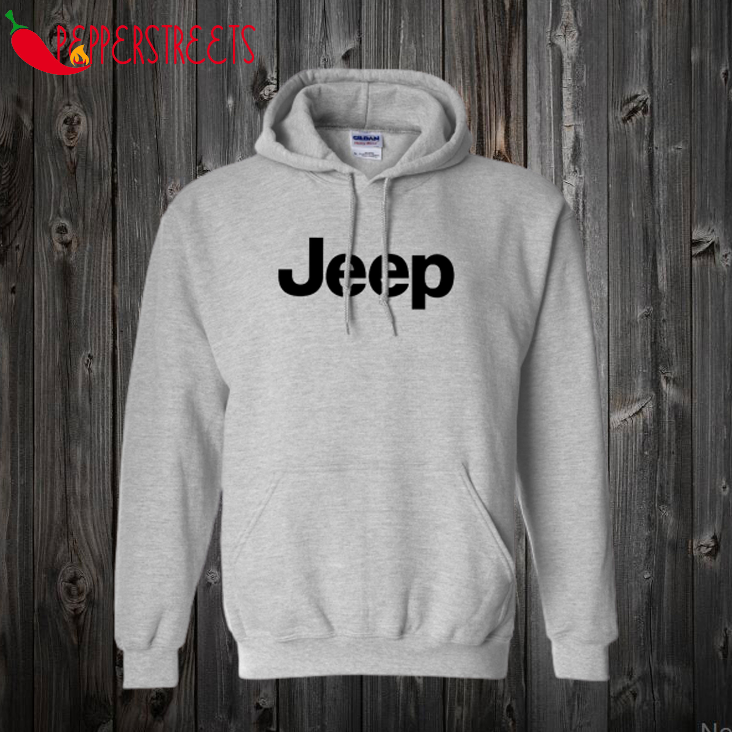 Jeep Logo Black Hoodie
