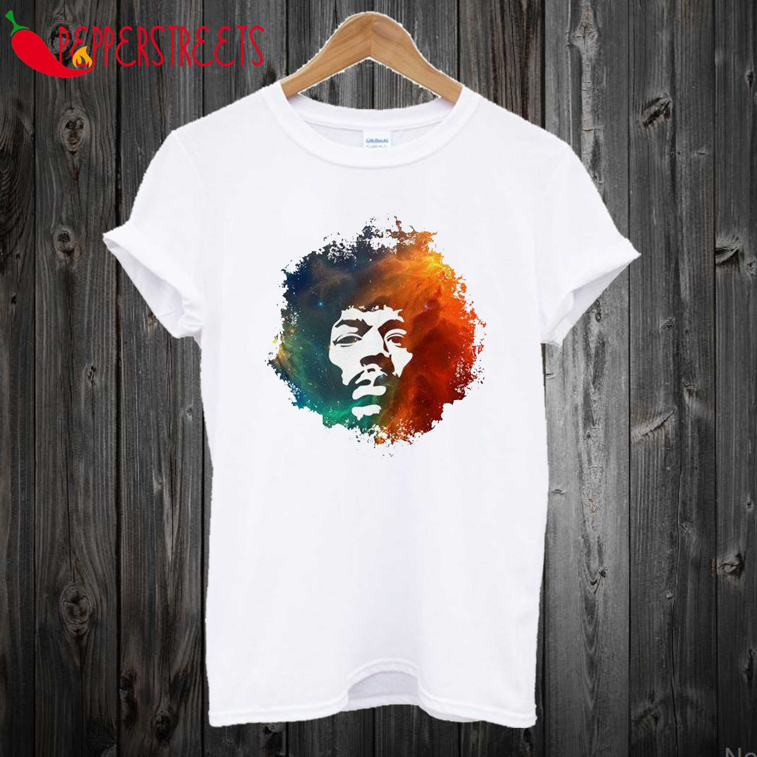 Jimi Hendrik Guitar Player T shirt