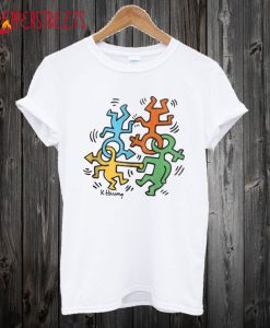 Junk Food Keith Haring Equality T shirt