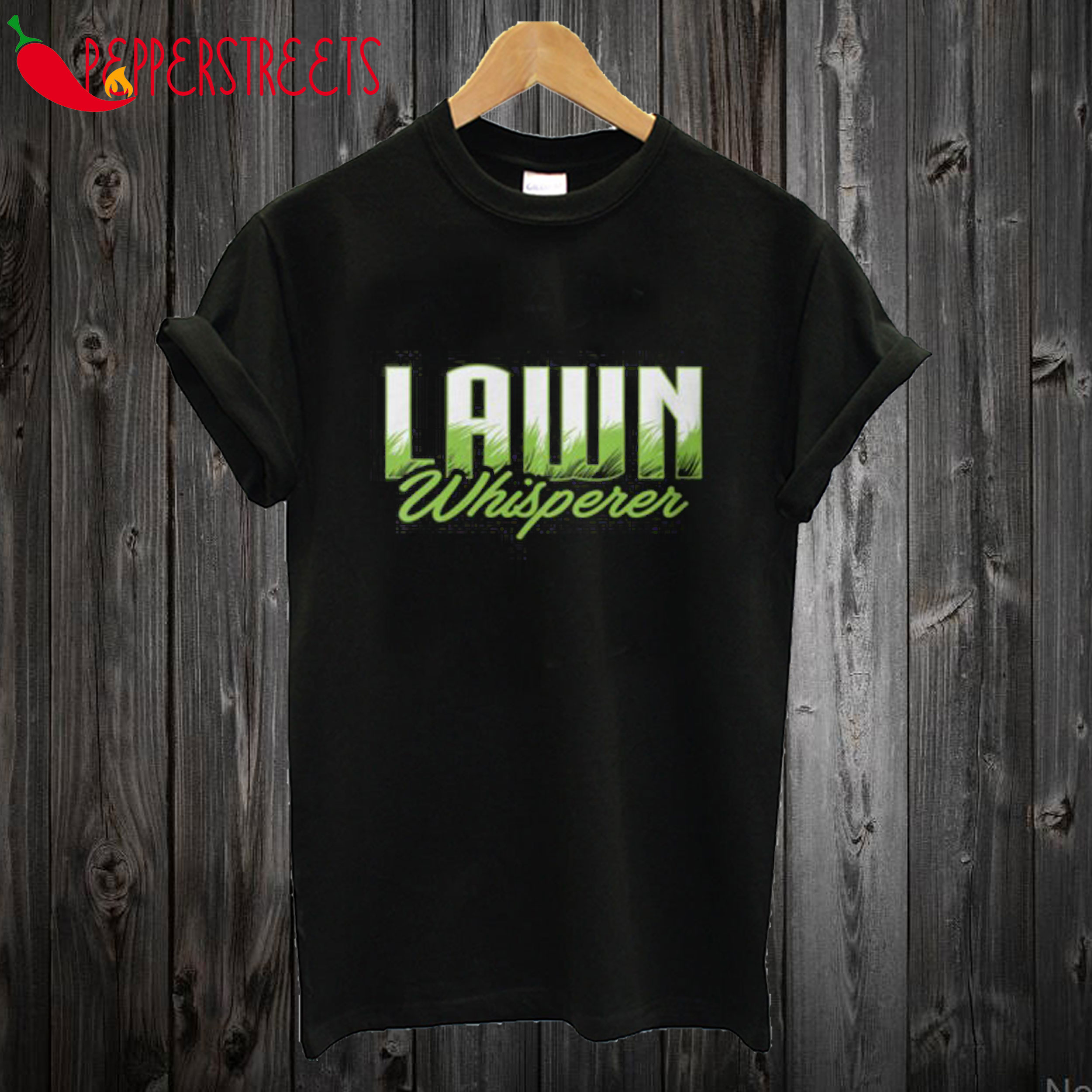 Lawn Whisperer Black T shirt