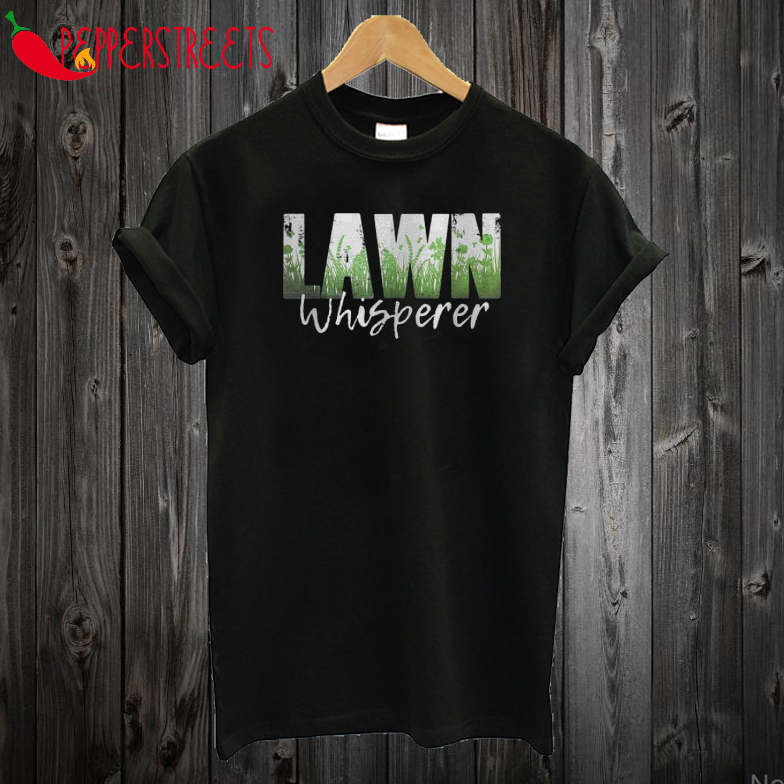 Lawn Whisperer Funny Landscaper Gardener Fathers Day T shirt