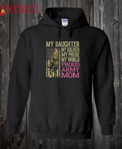 Proud Army Mom Military Mother Pullover Hoodie