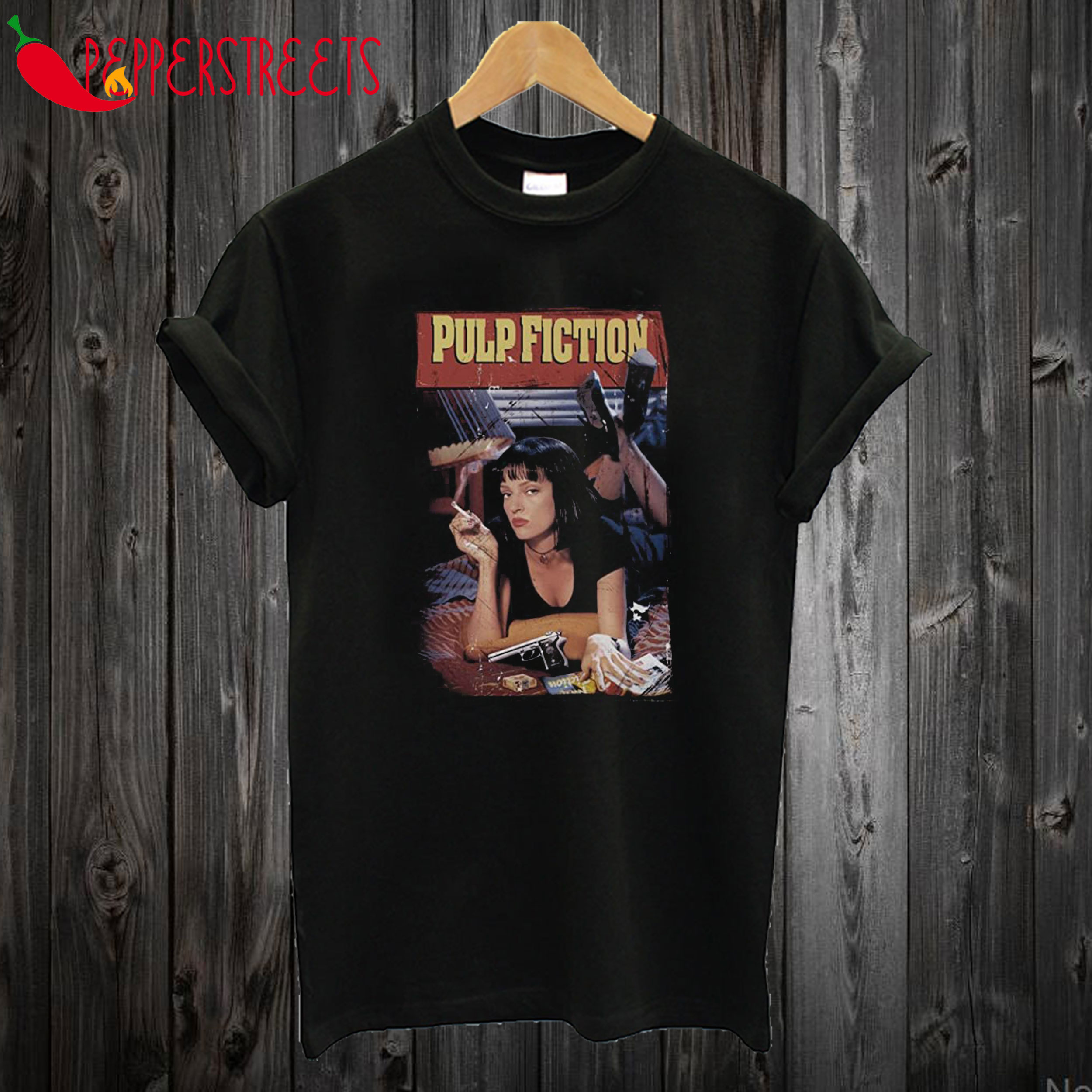 Pulp Fiction Black T Shirt