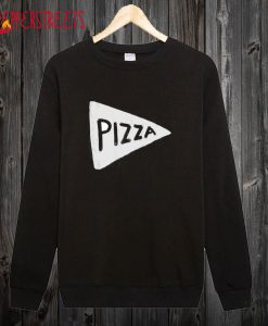 Womens Pizza Pullover Sweathshirt