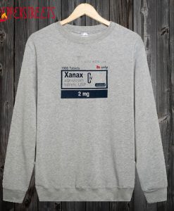 Xanax 2 mg white color Sweatshirt