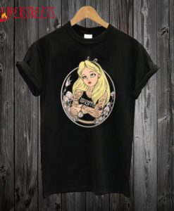 Alice In Wonderland Tattoo T-Shirt