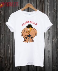 Bart Simpsons Crack Kills T-Shirt