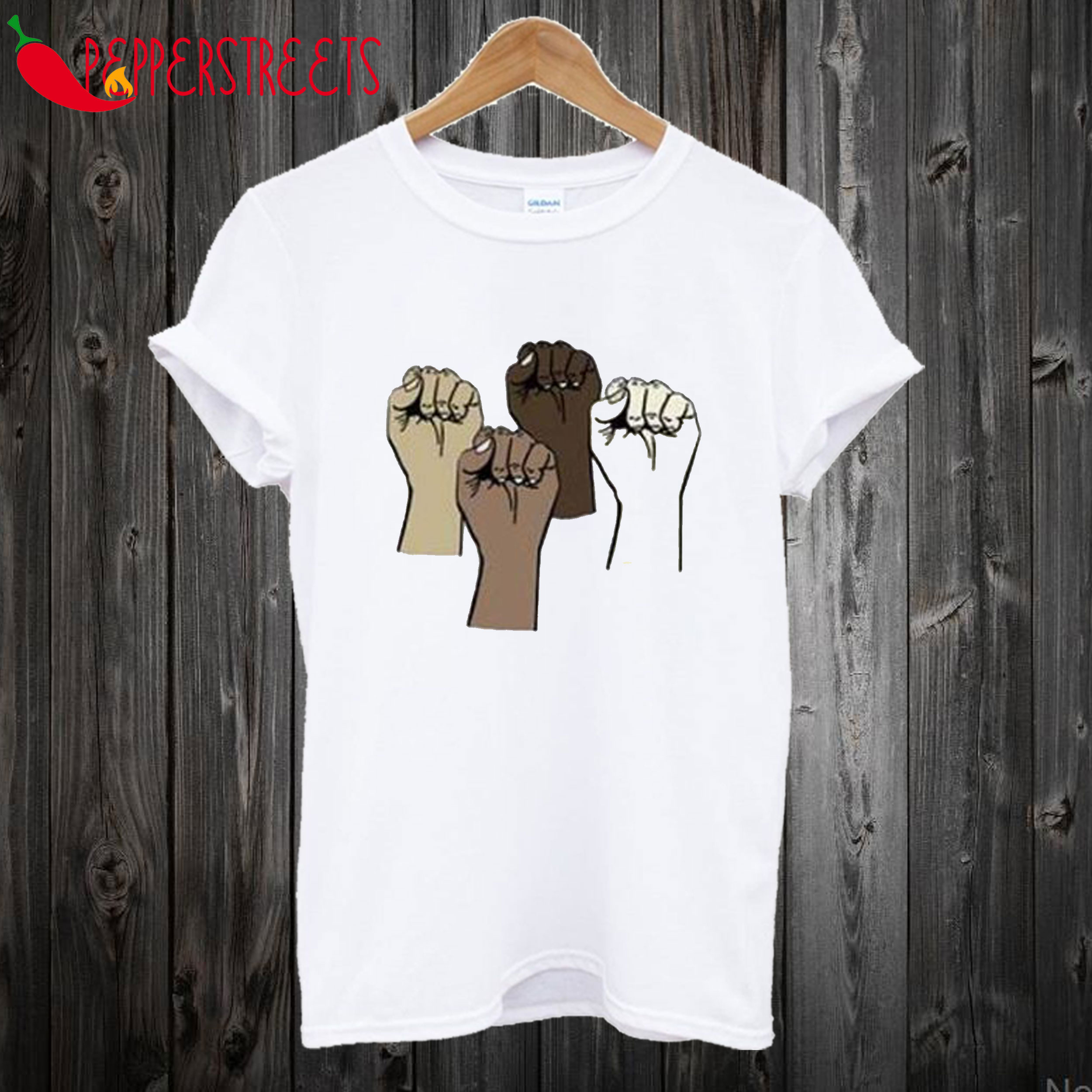 Black Lives Matter Hand T Shirt