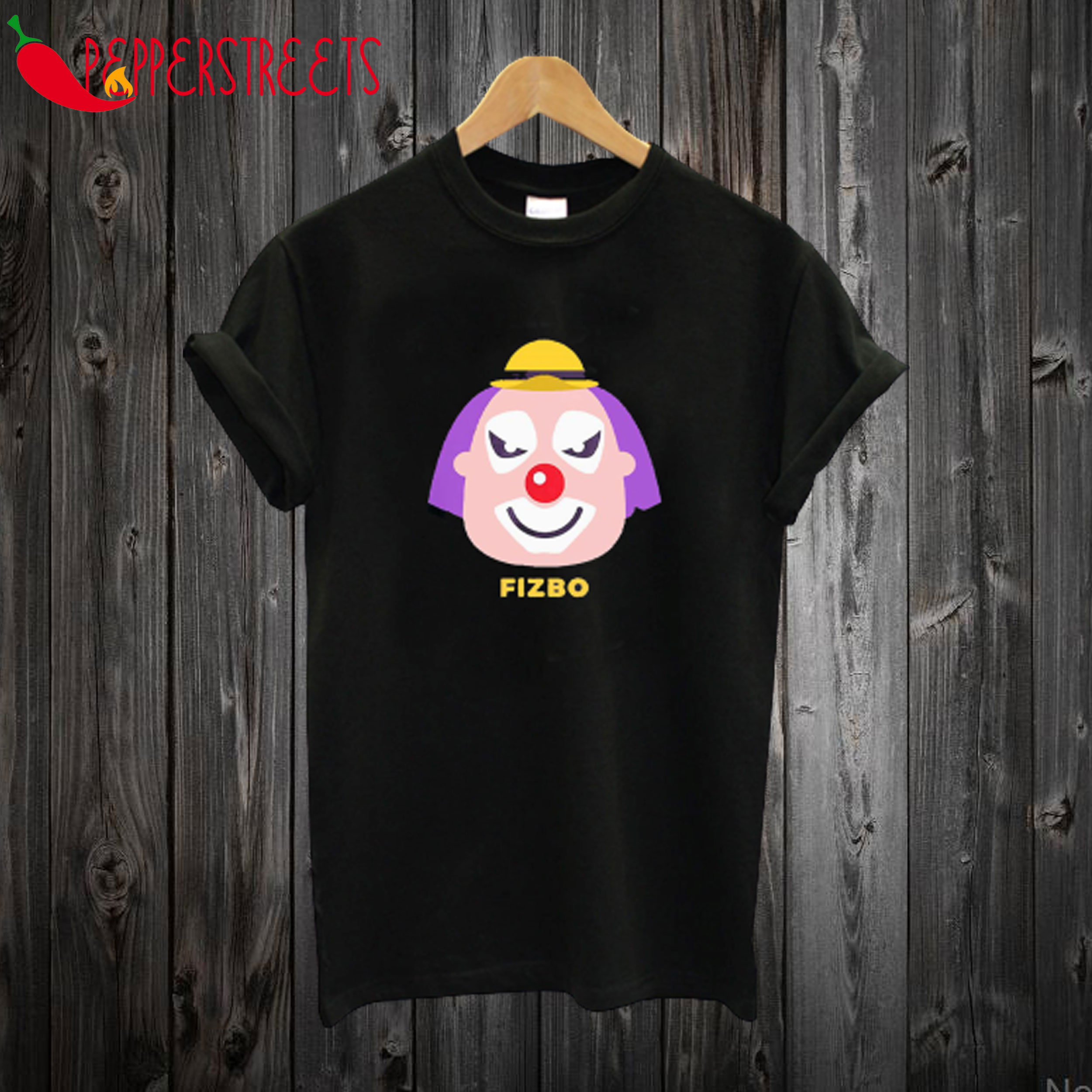 Fizbo Clown Logo T-Shirt