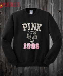 Pink Wolf Sweatshirt