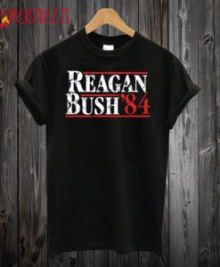 Reagan Bush 84 Graphic T shirt