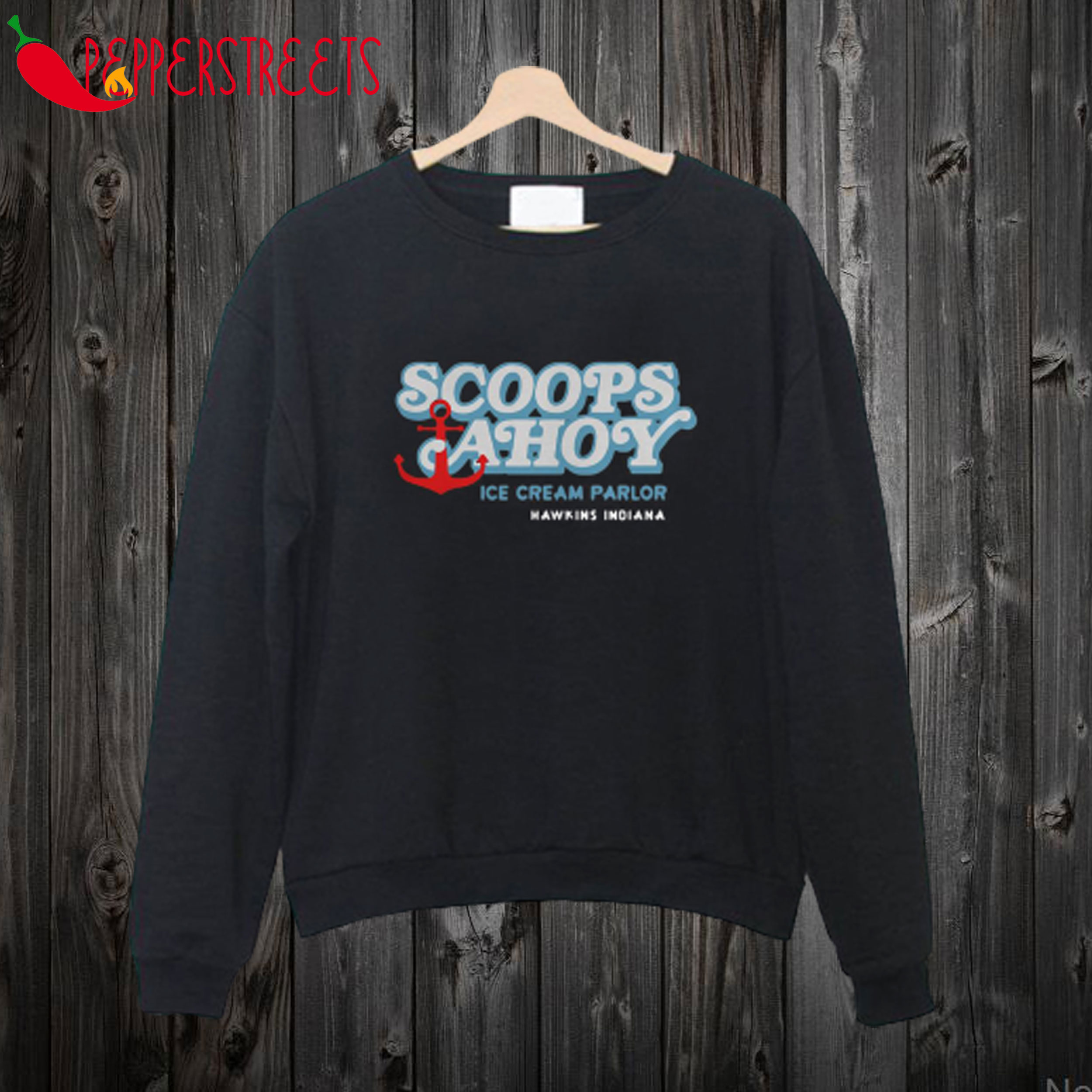 Scoops Ahoy Stranger Things Season 3 Sweatshirt