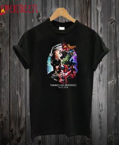 Stan Lee Thanks For Memories T-Shirt