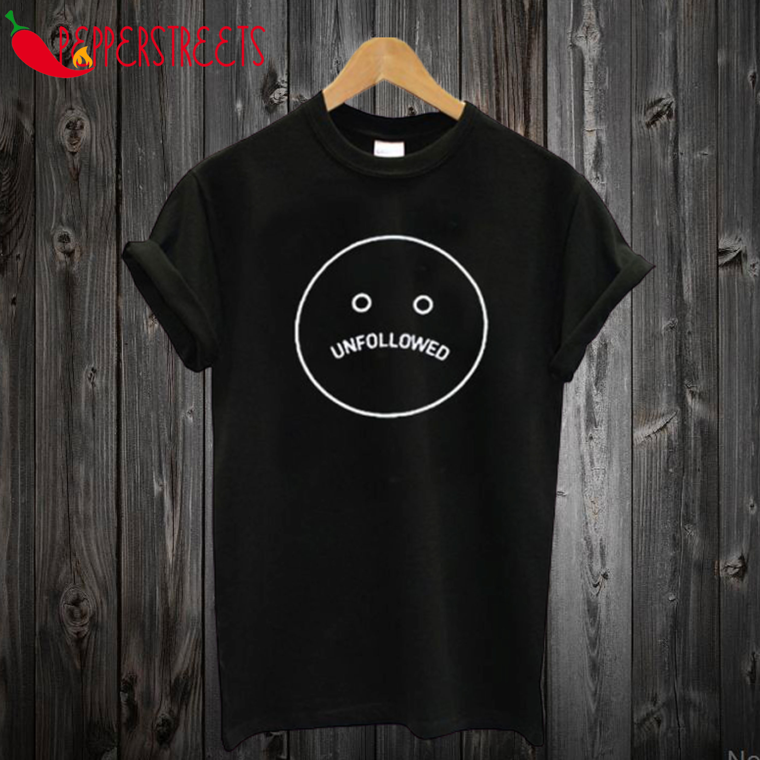 Unfollowed Emoticn T-Shirt