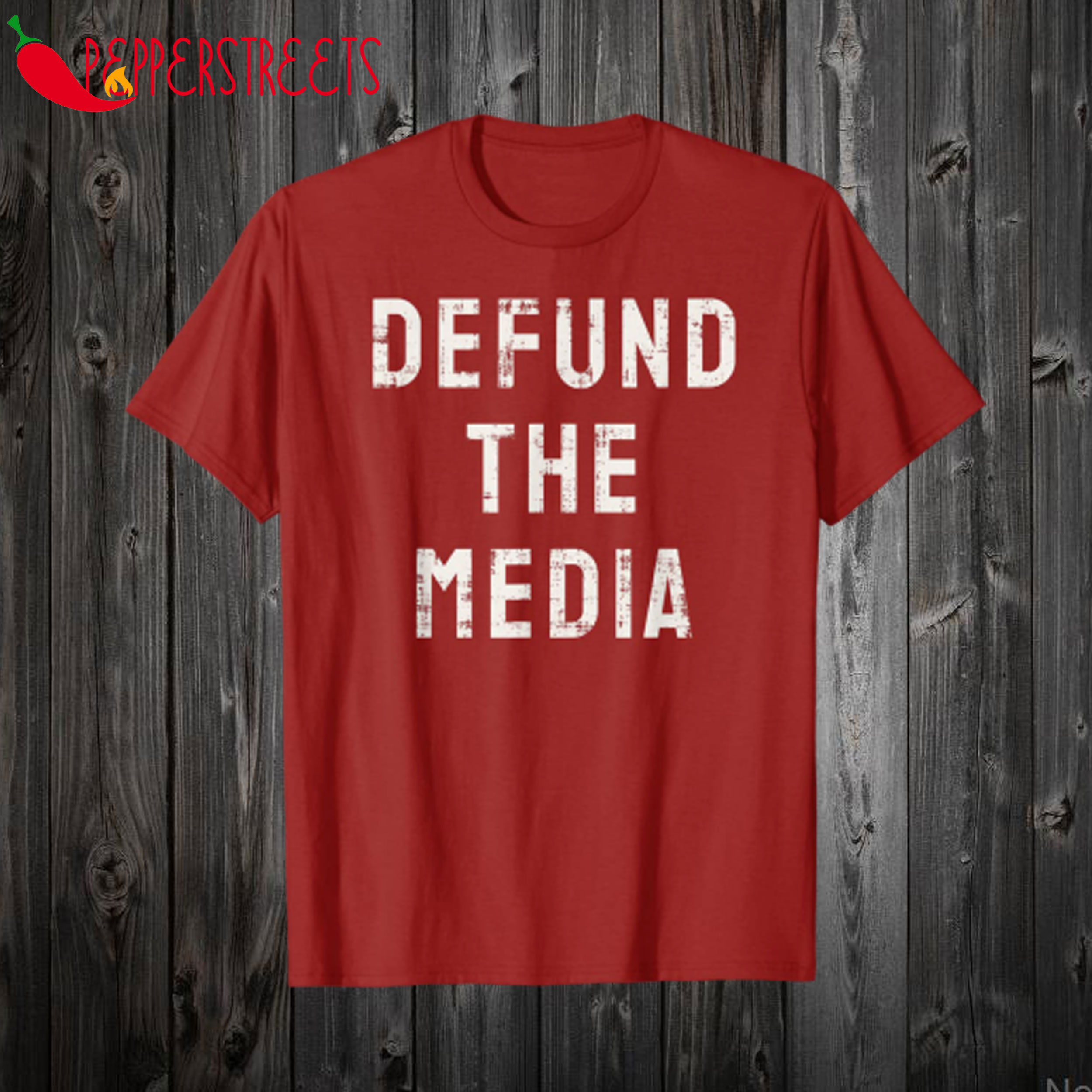 Defund The Media Fake T Shirt