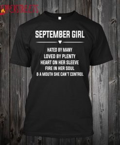 September Girl T shirt