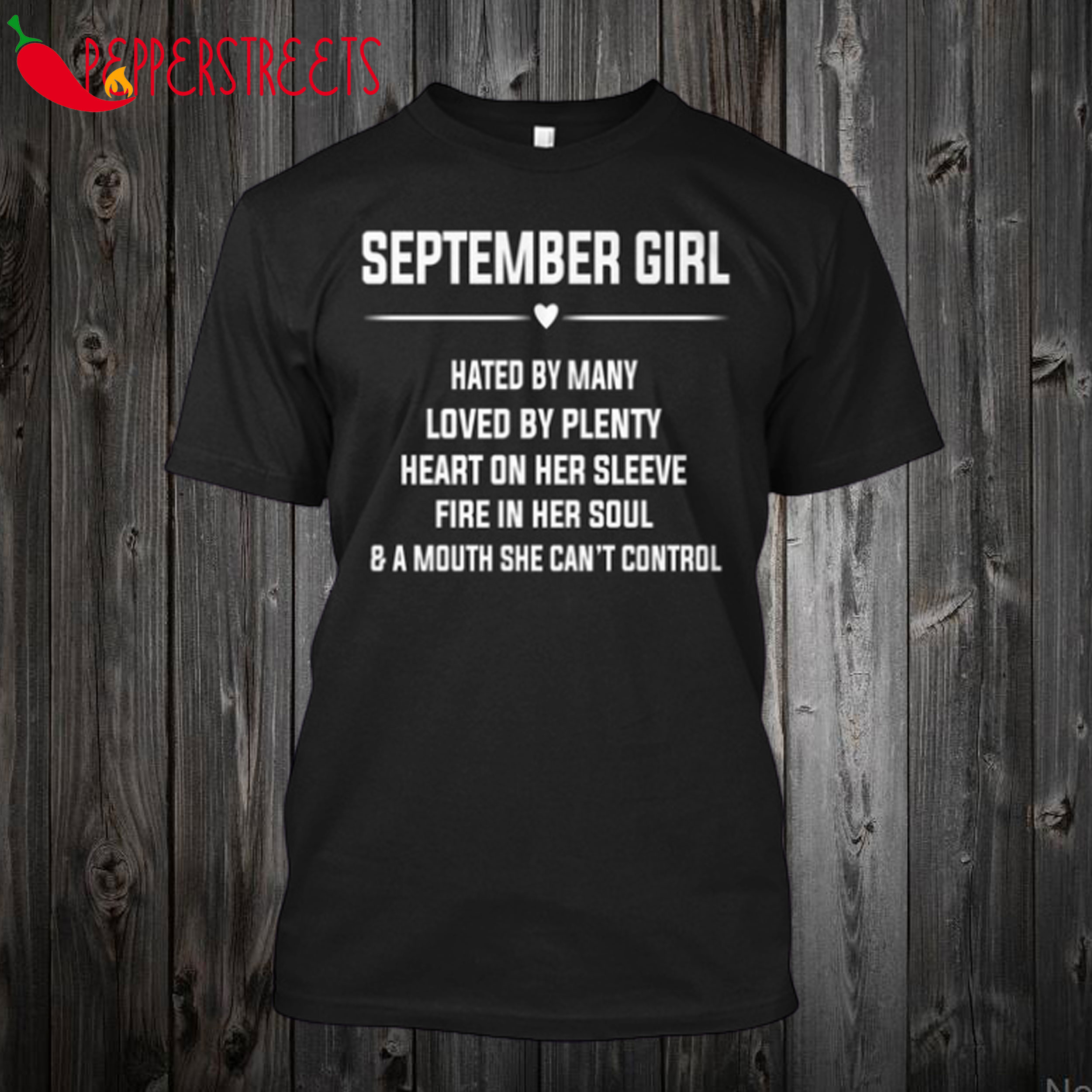 September Girl T shirt