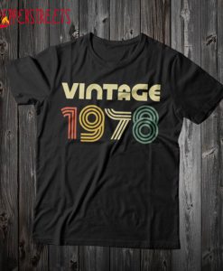 Vintage 1978 T Shirt