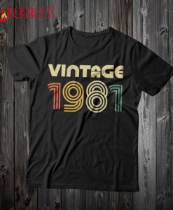 Vintage 1981 T Shirt