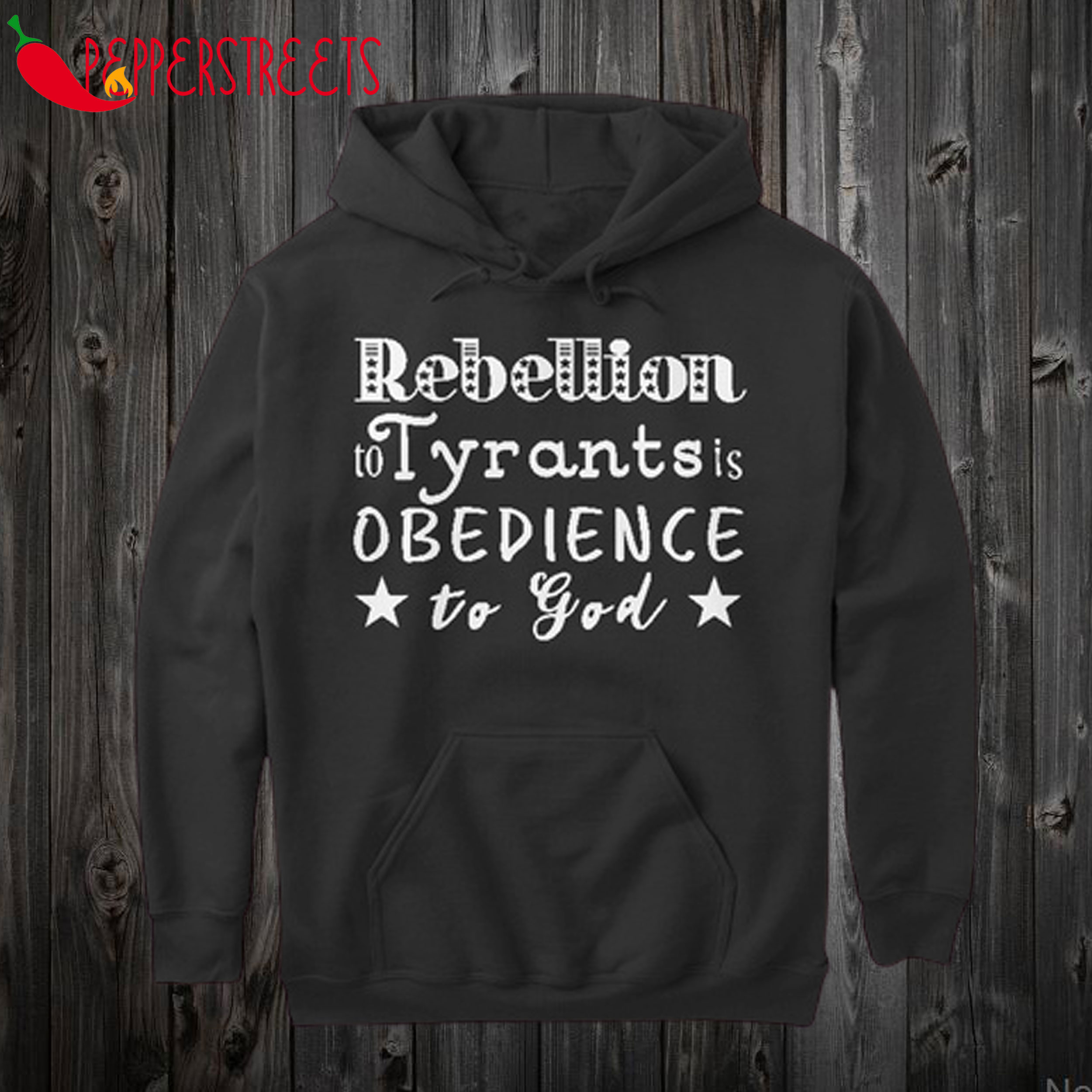 Rebellion To Tyrants Is Obedience Hoodie