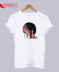 Aesthetic Glitch Anime Girl T-Shirt