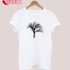 Black Fan Tree T-Shirt