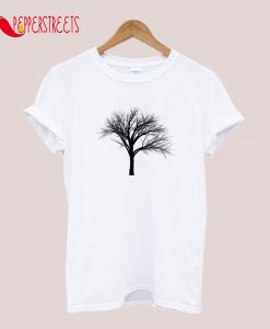 Black Fan Tree T-Shirt