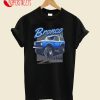 Classic Ford Bronco Blue T-Shirt