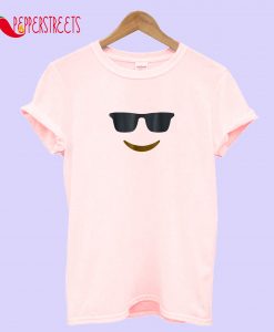 Cool Glasses Emoji Face T-Shirt