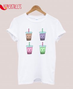 Cute Bubble Tea Friends T-Shirt