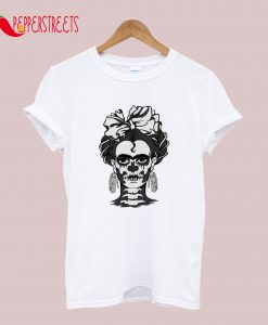 Frida - Calavera - Day of the dead - mexican design T-Shirt