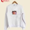 Girlfriends TV Show Mode Transparant Layer Sweatshirt