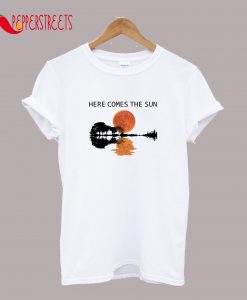 Guitar Here Comes The Sun T-Shirt