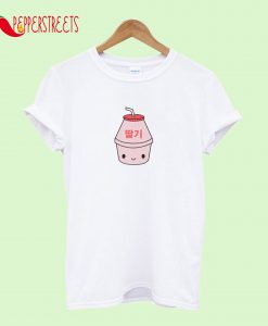 Kawaii Korean Strawberry Milk Cute T-Shirt