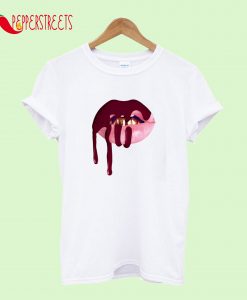 Kylie Jenner Lipstick Logo Tee Trendy Makeup T Shirt