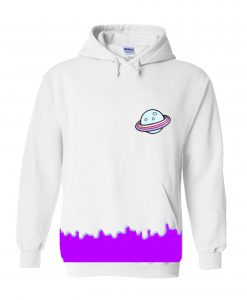 Lilac Lava Planet Aesthetic Hoodie