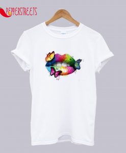 Lips Butterfly T-Shirt