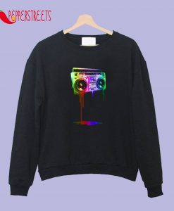 Melting Boombox Sweatshirt