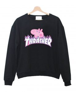 Peppa Pig x Trasher Parody Sweatshirt