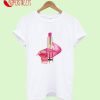 Pink Lipstick T-Shirt