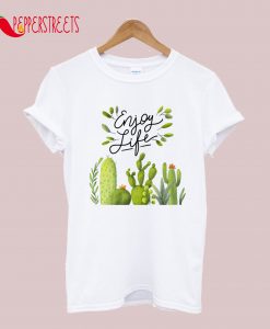 Plants Cactus Flowers T-Shirt