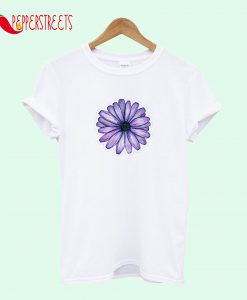 Purple Daisy Flower T-Shirt