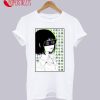 Sad Anime Girl Aesthetic T-Shirt