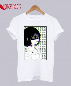 Sad Anime Girl Aesthetic T-Shirt