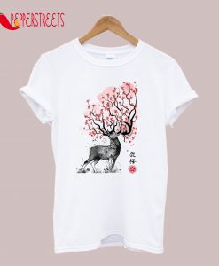 Sakura Deer T-Shirt