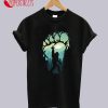 Shadow Bigfoot Middle Finger T-Shirt