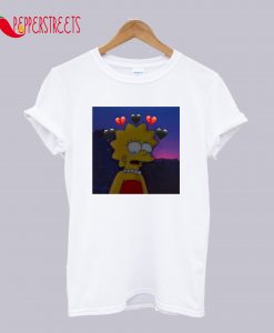 The Simpsons Sad Girl T-Shirt