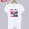 Tom And Jerry Cat In Love Emoji Hearts T-Shirt